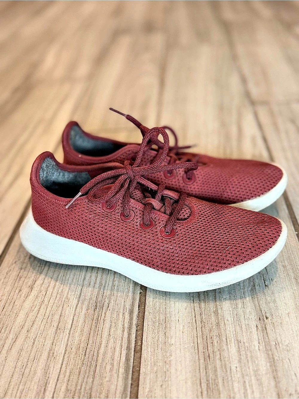 Allbirds Wool Runners Red Sneakers